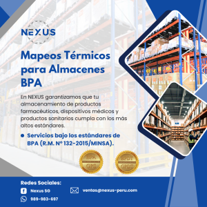 Servicio de Mapeos Térmicos para Almacenes BPA